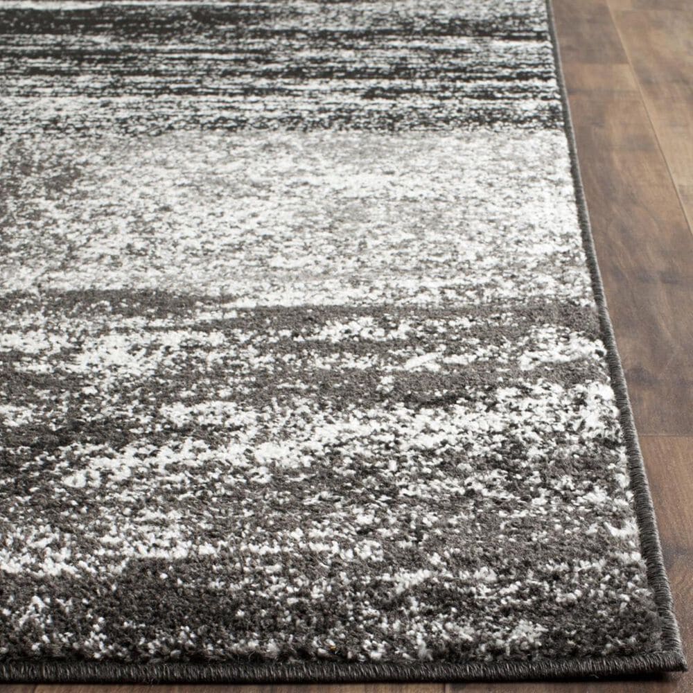 Safavieh Adirondack ADR112A 4&#39; Square Silver and Black Area Rug, , large