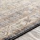 Surya Liverpool Black, Gray, Light Slate, White, Ivory, Brown and Olive 8"10" x 13"1" Area Rug, , large