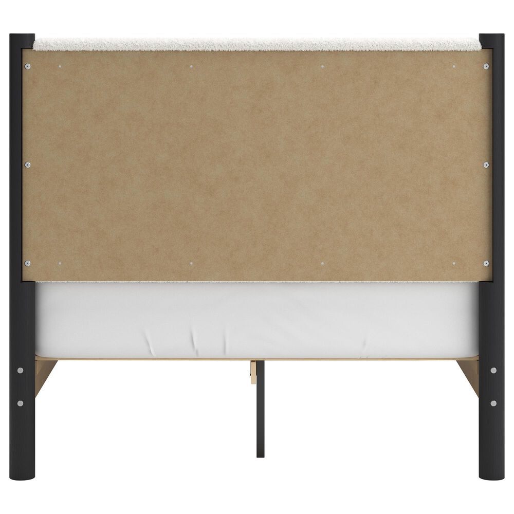 Ashley Cadmori 4-Piece Full Platform Bedroom Set in Black and White, , large