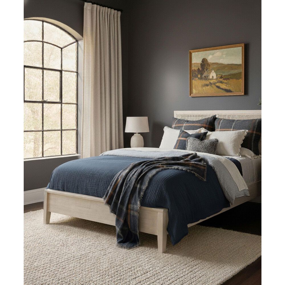 Pom Pom At Home Chatham King Matelasse Blanket in Navy, , large