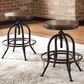 Signature Design by Ashley Valebeck Swivel Barstool in Brown/Black (Set of 2), , large