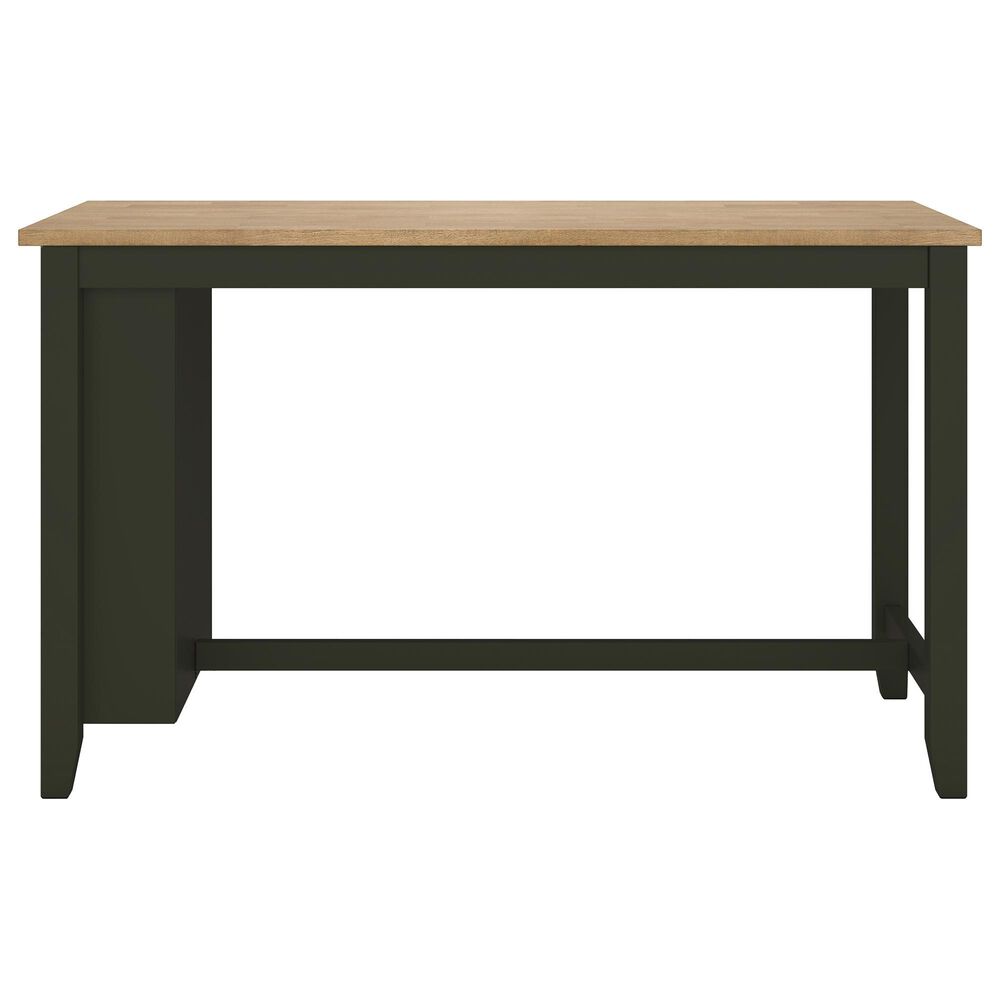 Ashley Gesthaven Counter Height Table in Natural and Green - Table Only, , large