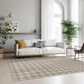 Dalyn Rug Company Marlo 3" x 5" Taupe Indoor/Outdoor Area Rug, , large