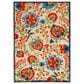 Nourison Aloha ALH17 5"3" x 7"5" Multicolor Indoor/Outdoor Area Rug, , large