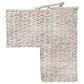 Creative Coop Braided Bankuan Stair Basket with Handles in Whitewash, , large