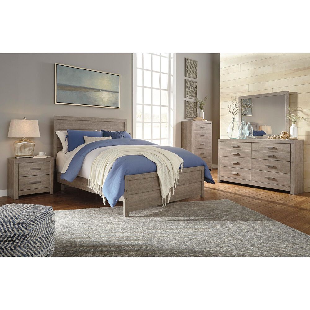 Ashley Culverbach 3 Piece Queen Bedroom Set in Driftwood Gray, , large