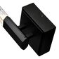 CWI Lighting Greta 5" Integrated LED Wall Light with Handcrafted Glass in Black, , large