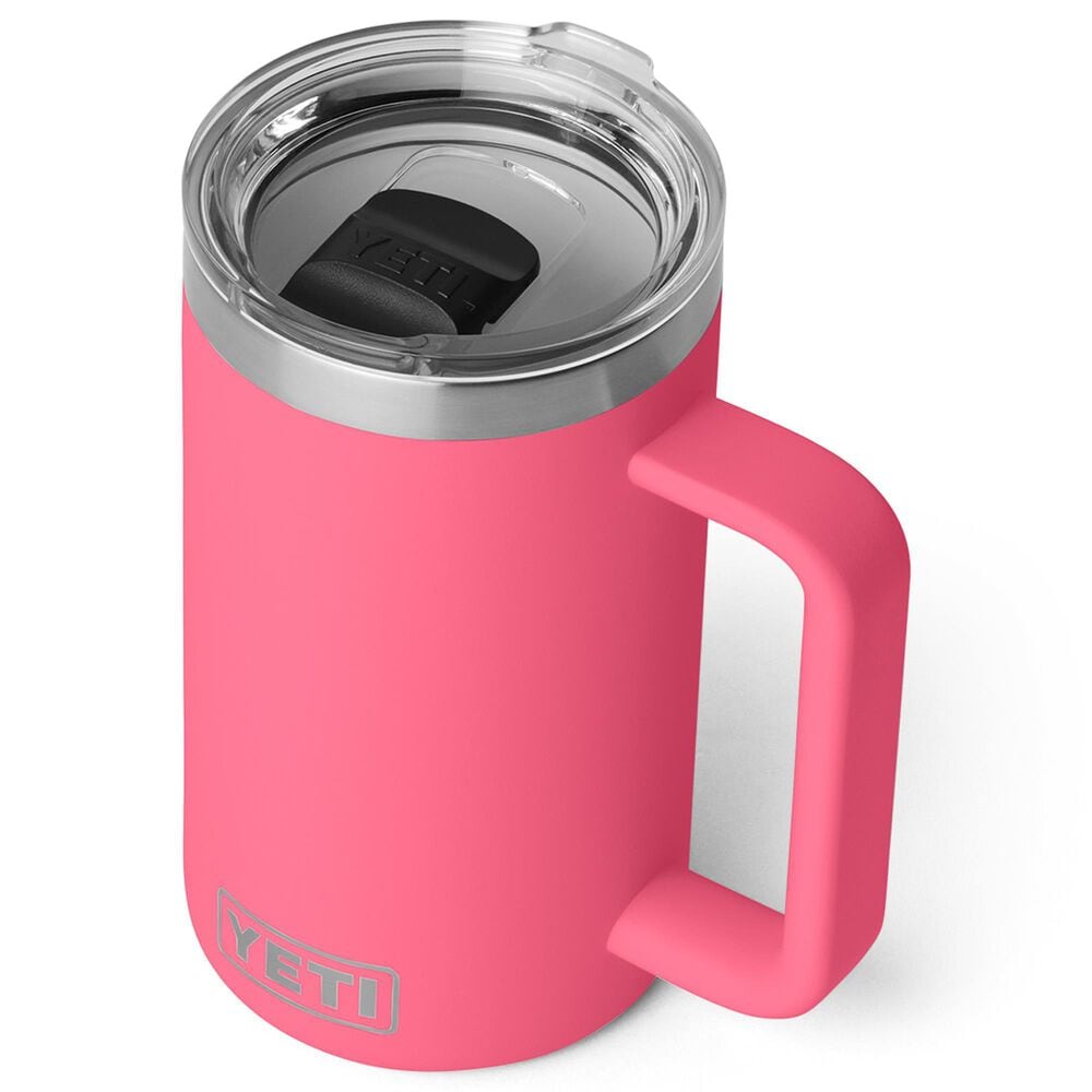 YETI Rambler 24 Oz Mug with MagSlider Lid in Tropical Pink, , large