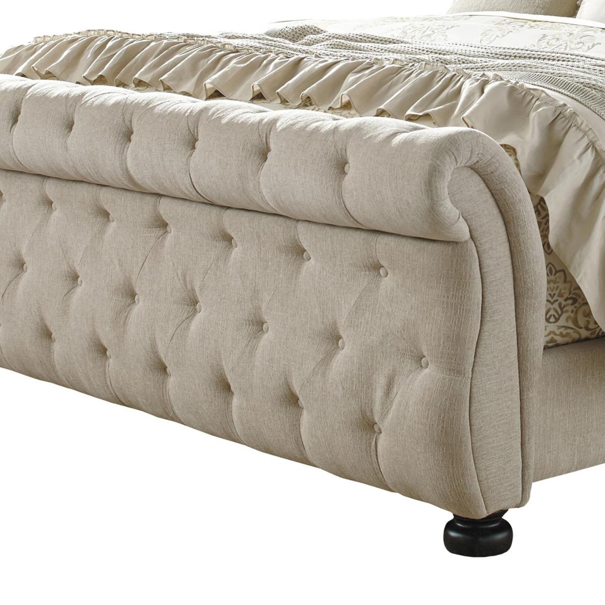 Willenburg king best sale upholstered bed