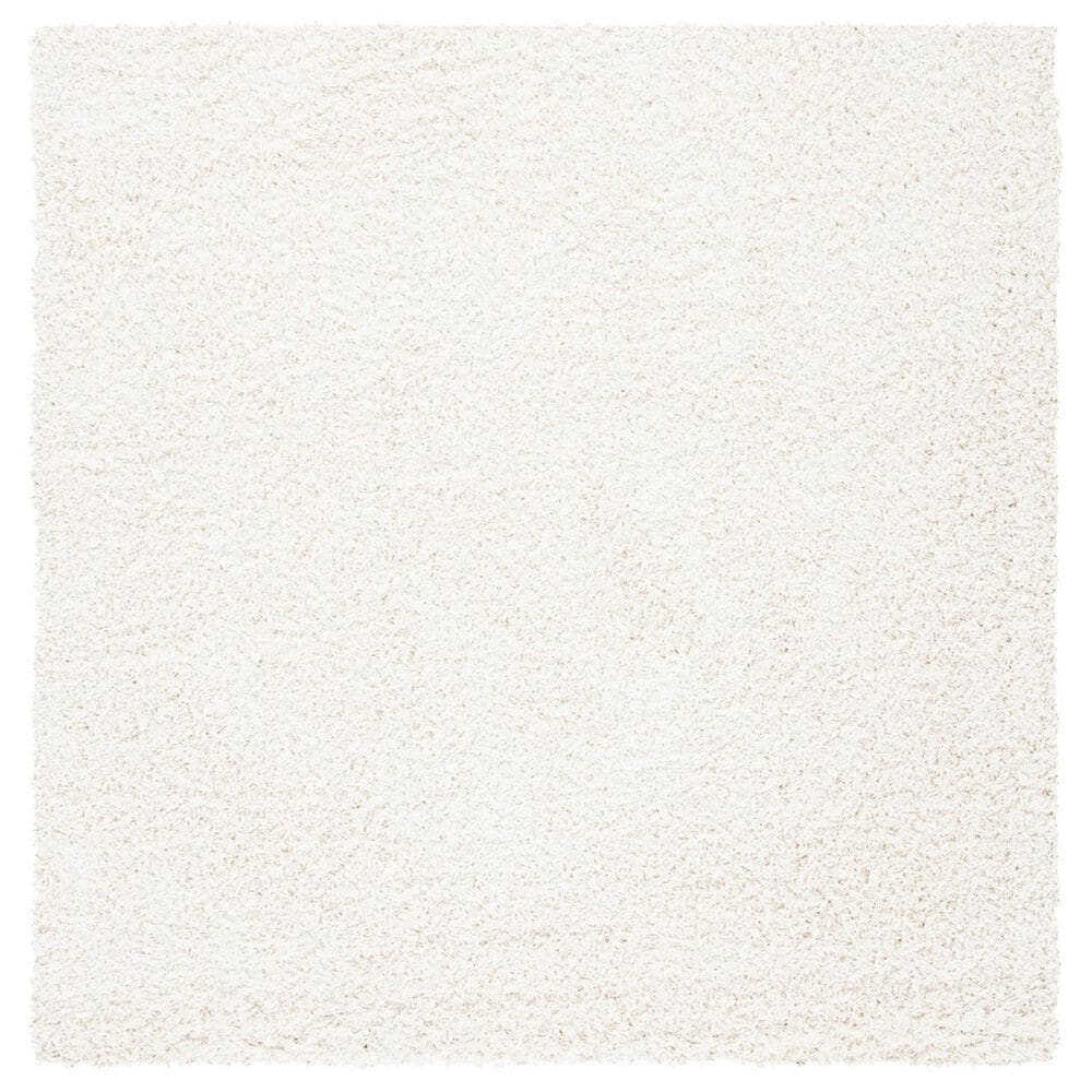 Safavieh Venus Shag 5"3" Square Ivory Area Rug, , large
