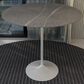 Leisuremod LeisureMod Verve Collection Modern Bar Height Table White Base with 48 Round Marble Grey Sintered Stone Top, , large