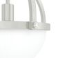 Hunter Wedgefield 1-Light Pendant in Brushed Nickel, , large
