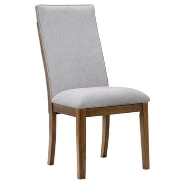 Ashley Lyncott Side Chair in Medium Brown, , large