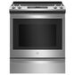 GE Appliances 30" Slide-In Electric Convection Range with No Preheat Air Fry in Stainless Steel, , large