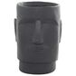 Maple and Jade Face Easter Island Planter in Dark Gray, , large