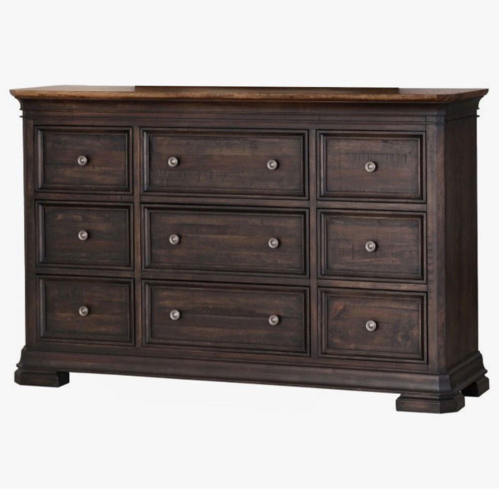 Cedar and Sage Grand Louie 3 Piece California King Storage Bedroom Set in Ebony and Wheat, , large