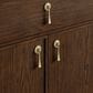 James Martin Kinnsden 36" Single Bathroom Vanity in Sable Oak with 3 cm Siberian Silestone Top and Rectangular Sink, , large