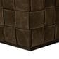 Four Hands Flores Ottoman in Nubuck Olive, , large