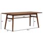 Lh Imports Remix Rectangular Dining Table in Estelle Brown - Table Only, , large