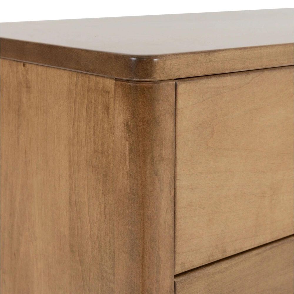 Archbold Furniture Warren 7-Drawer Dresser and Mirror in Harvest, , large