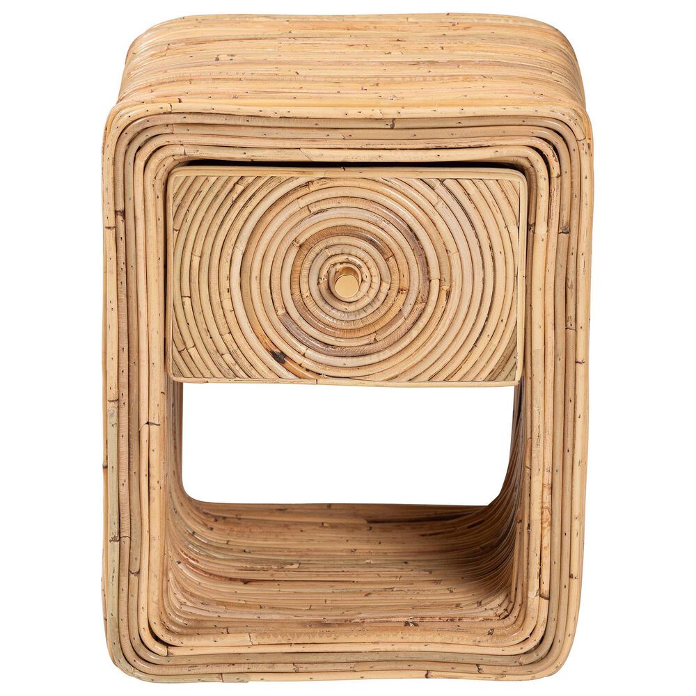 Baxton Studio Rosina 1-Drawer Nightstand in Natural, , large