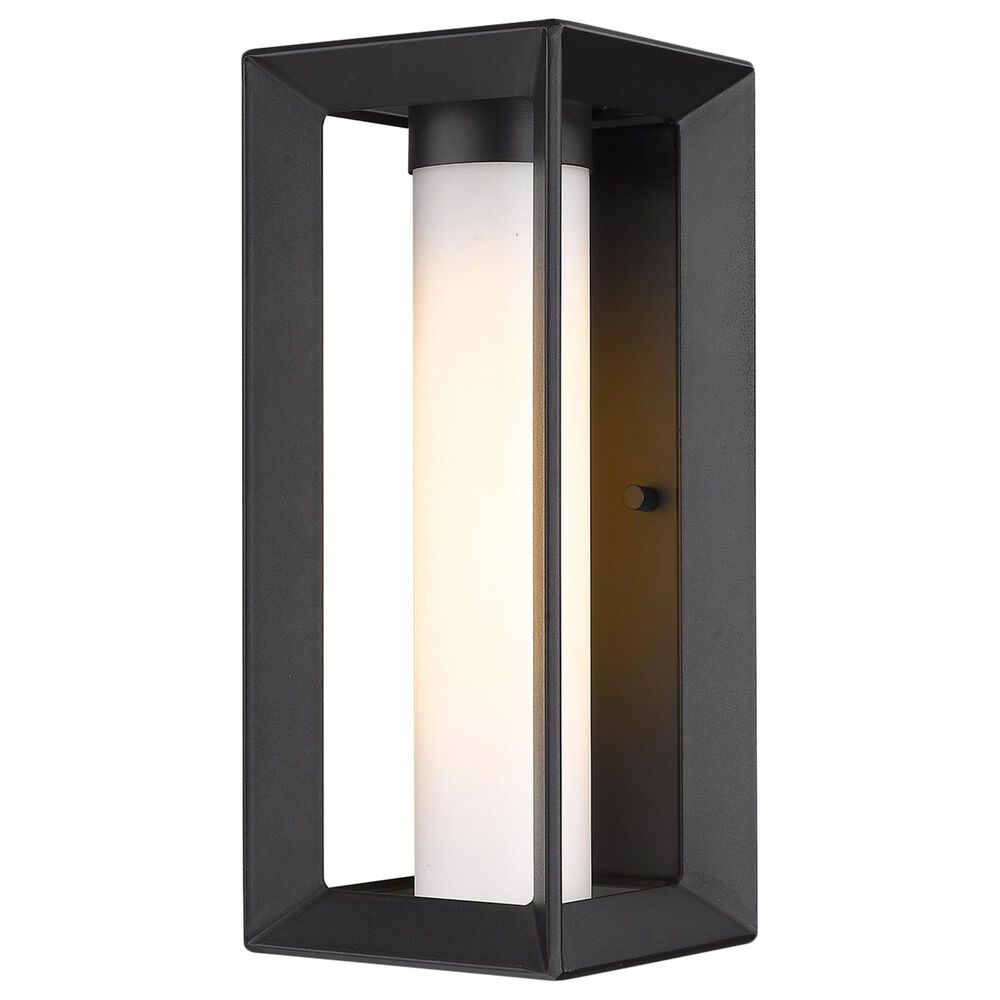 Golden Lighting Smyth Outdoor Wall Sconce in Natural Black, , large
