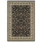 Oriental Weavers Kashan 108B 7"10" x 10"10" Black Area Rug, , large