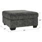 Ashley Lonoke Oversized Ottoman in Gunmetal, , large