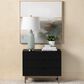 Crestview Collection Stratton 3-Drawer Chest in Black, , large
