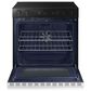 Samsung Bespoke Bespoke 6.3 Cu. Ft. Smart Slide-In Electric Smart Range with 5 Elements in White Glass, , large