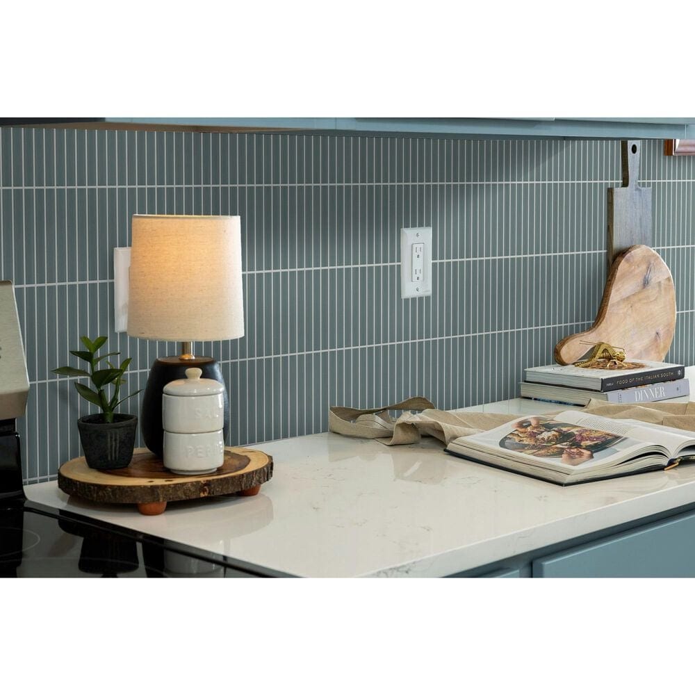 Shaw Embrace Mist 11.5" x 11.75" Glass Mosaic Sheet, , large
