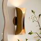 Jamie Young Direct Ship Corliss 1-Light Steel Sconce in Antique Brass, , large