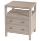 Butler Specialty Company Nora 2 Drawer Nightstand with Open Shelf in Antique Taupe, , large