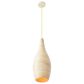 Savoy House Jean 1-Light Pendant in Natural and Brass, , large
