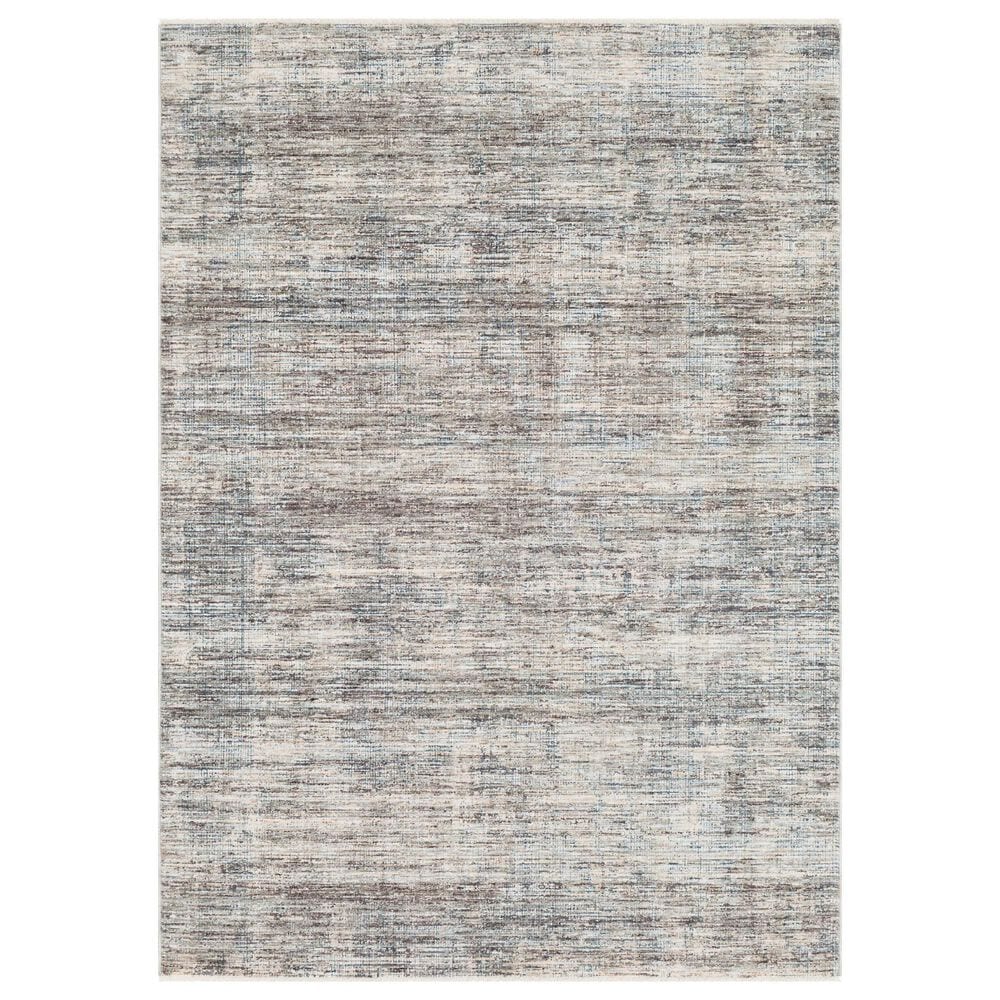 Surya Presidential PDT-2308 Dusty Sage, Gray, Charcoal, Ivory, Wheat, Ice Blue, Blue, Light Olive, Saffron and Orange 8"10" x 12"10" Area Rug, , large