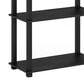 HOMLUX 5-Tier Display Rack in Americano and Black, , large
