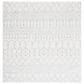 Safavieh Tulum TUL270D 6"7" Square Ivory and Light Grey Area Rug, , large