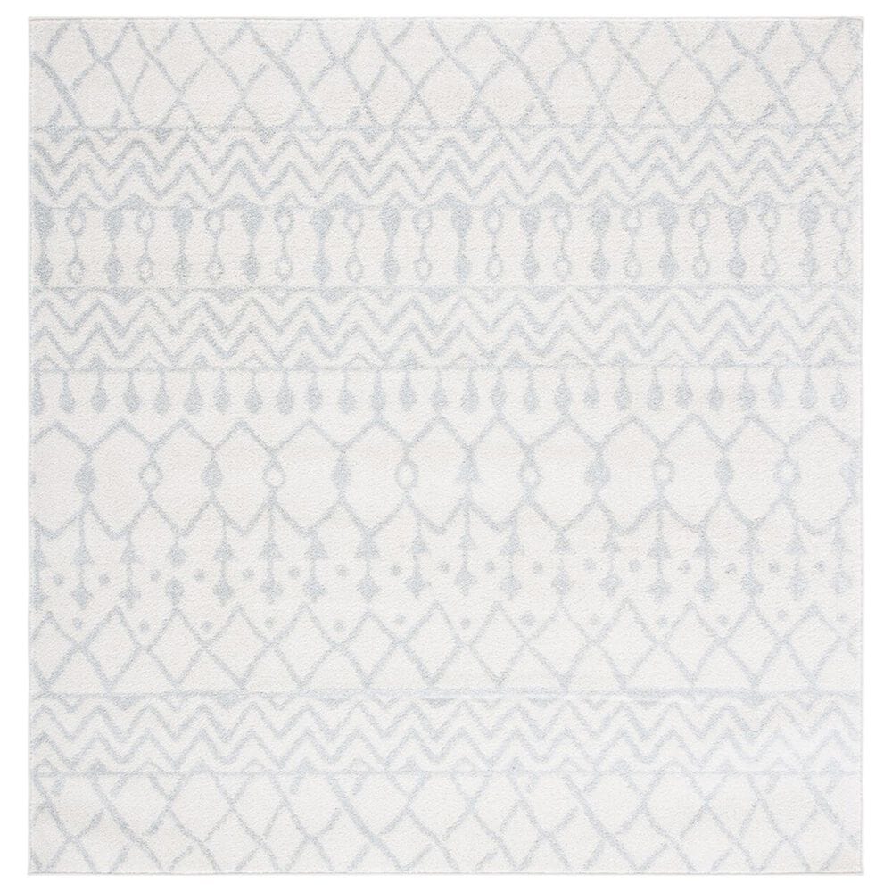 Safavieh Tulum TUL270D 6"7" Square Ivory and Light Grey Area Rug, , large