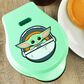 Disney 4" Round Grogu Mini Waffle Maker in Green, , large