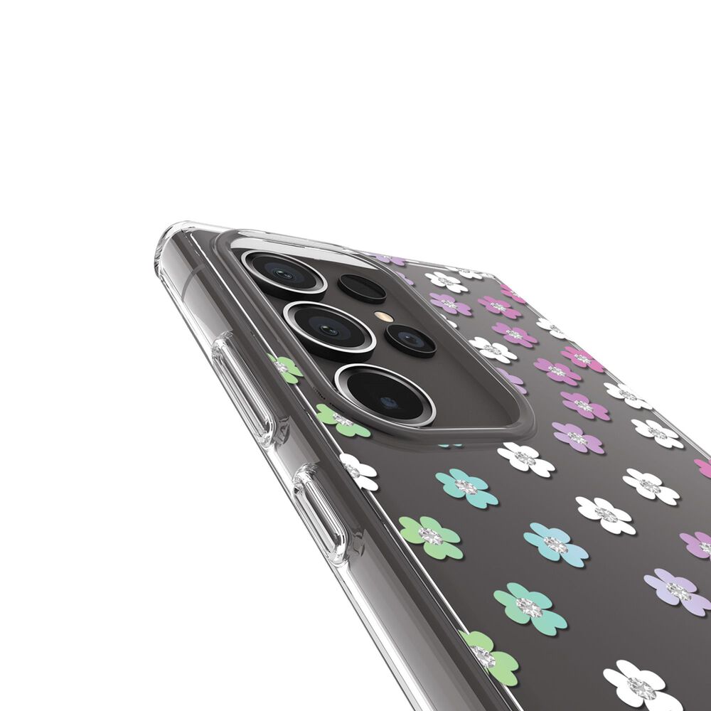 Kate Spade Protective Hardshell Case for Samsung Galaxy S24 in Scattered Flowers, , large
