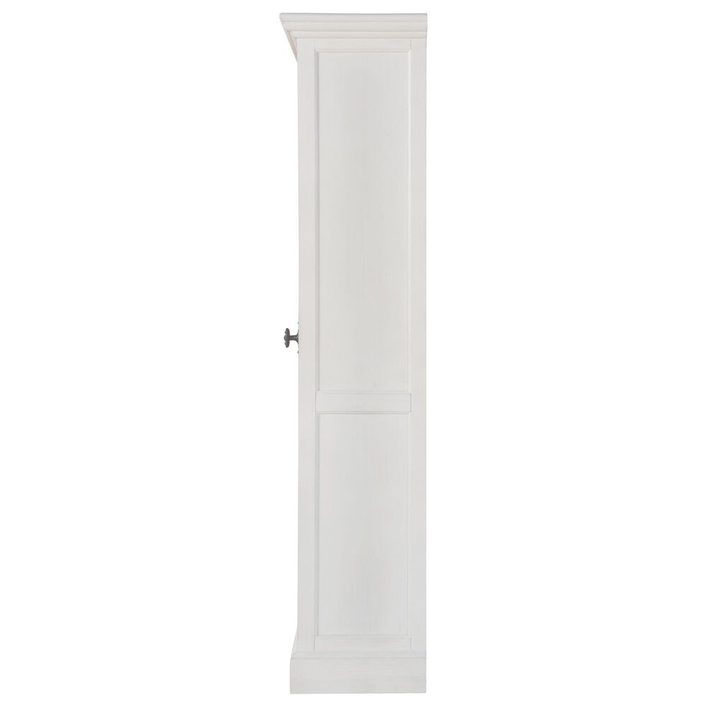 Pacific Landing Tammi 2-Door Tall Cabinet in Antique White and Brown, , large