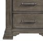 Mayberry Hill Kings Court 3-Drawer Nightstand in Grey, , large
