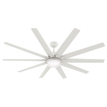 Hunter Overton 72" Outdoor Ceiling Fan in Matte White, , large