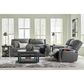 Ashley Brixworth Reclining Loveseat in Slate, , large