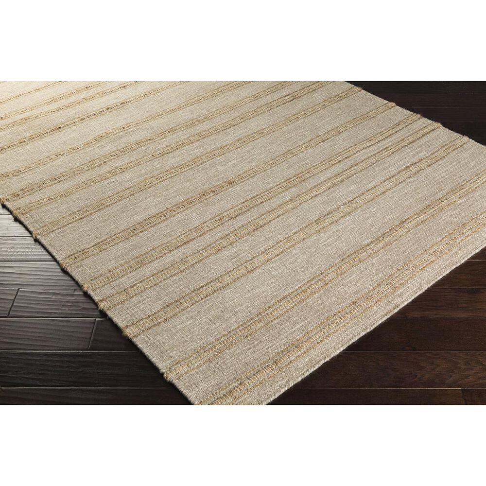 Surya Fiji FJI-8001 2&#39; x 3&#39; Ivory and Wheat Area Rug, , large