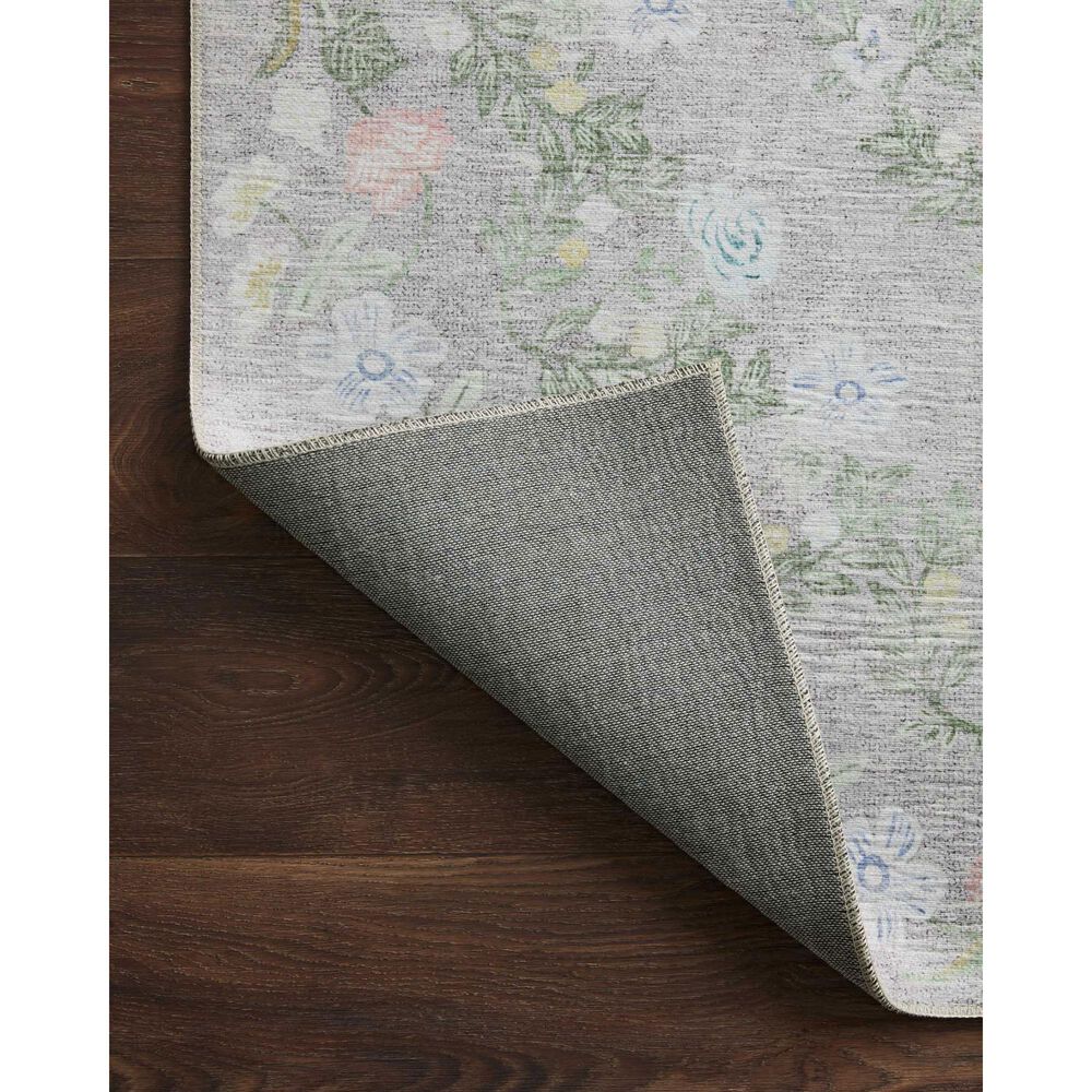 Rifle Paper Co. Palais 7&#39;6&quot; x 9&#39;6&quot; Grey Area Rug, , large