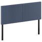 HOMLUX Roanne Queen Upholstered Headboard in Denim, , large