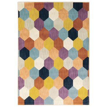 Oriental Weavers Xanadu 093W6 5"3" x 7"6" Multicolor Area Rug, , large