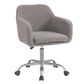 Linden Boulevard Coco Office Chair in Gray, , large