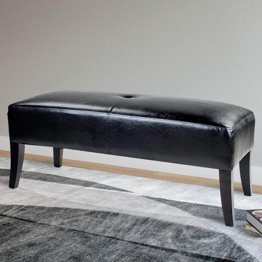CorLiving Antonio Bench in Black, , large